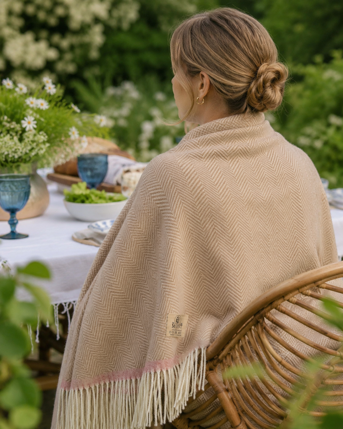 Wool Blanket - Warm Sand