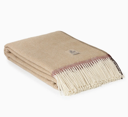 Wool Blanket - Warm Sand