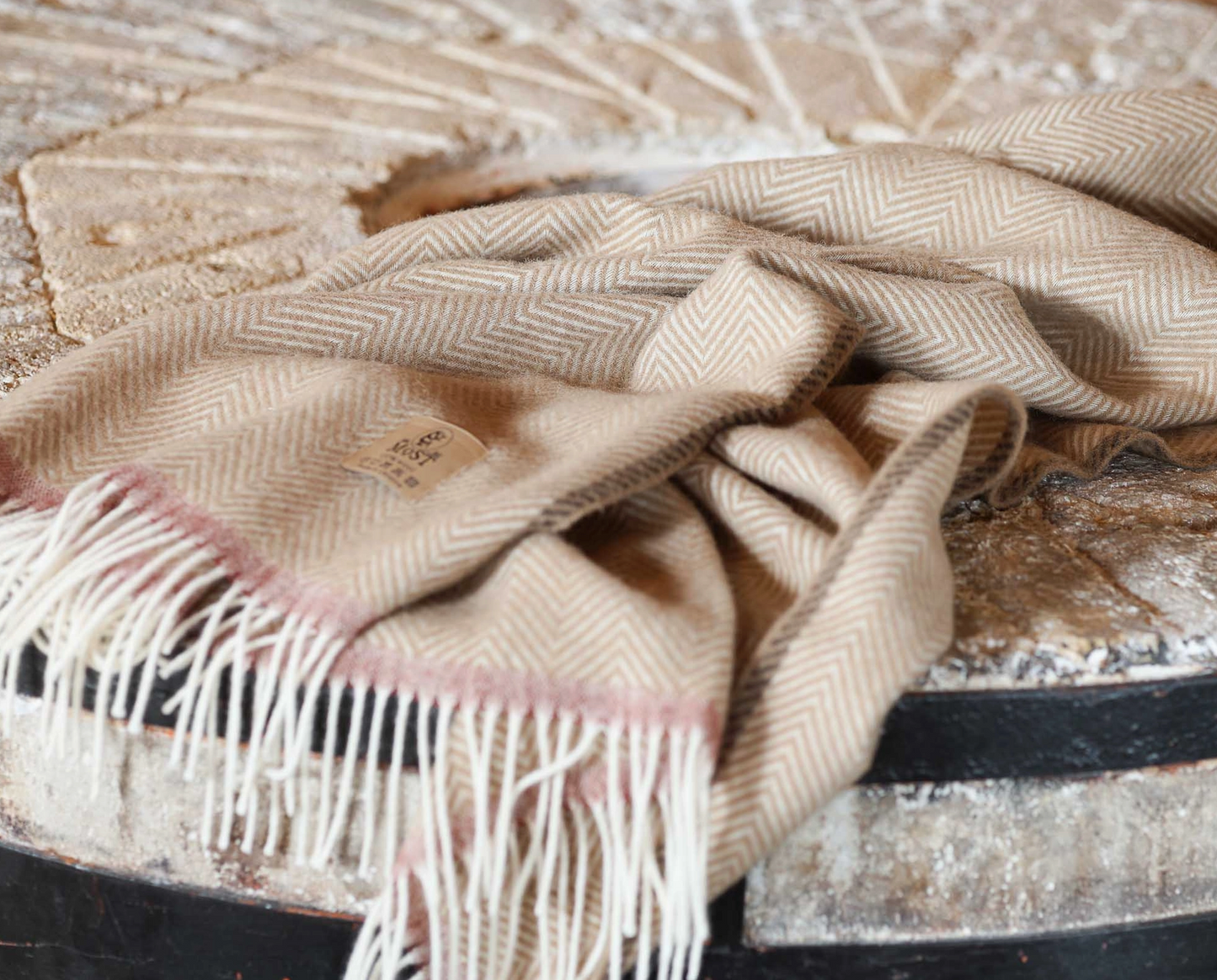Wool Blanket - Warm Sand